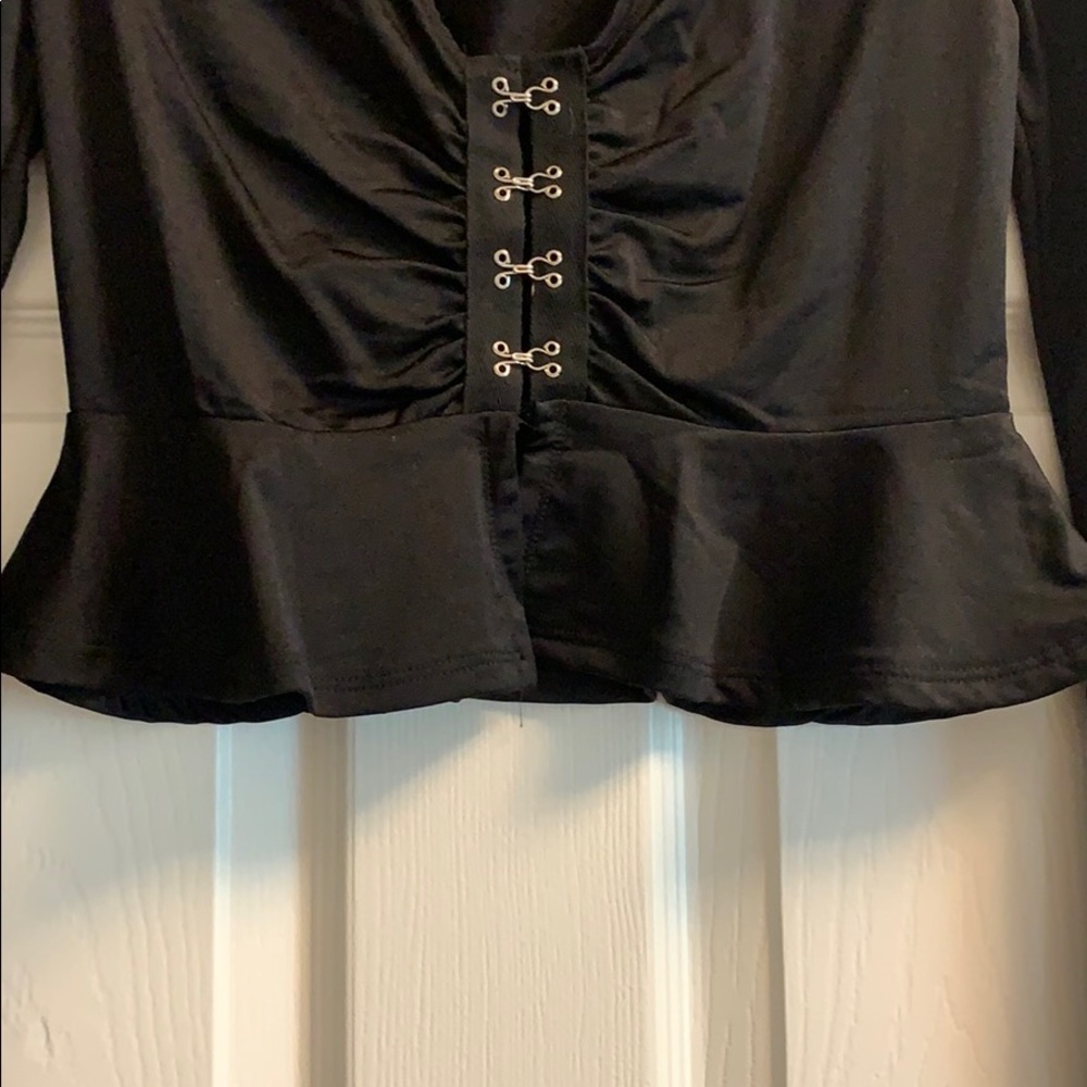 L.A. Hearts Long Sleeve Blouse - Picture 10 of 16